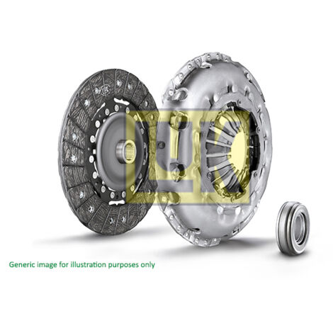 LuK Kit Frizione 622322633 - Diametro 220mm, Con Cuscinetto Regge Spinta, Qualità Originale