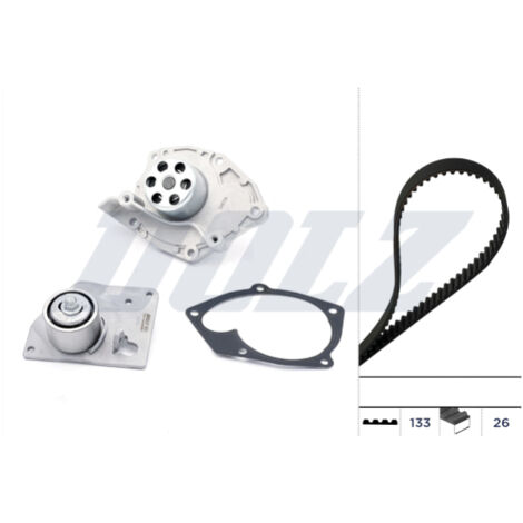 Kit Distribuzione DAYCO KTBWP9560: Cinghia E Pompa Acqua Per JEEP E CHRYSLER Diesel