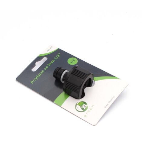 Connettore Rubinetto 24mm Filetto Fine A 3/4 BSPM Con Attacco Rapido Per Gardena E Hozelock