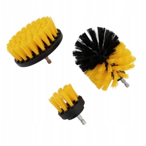 SPAZZOLE PER PULIZIA CACCIAVITE 3 PEZZI BIT 14 (1/4)