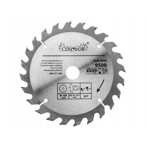 Makita B-04999 Lama Sega Circolare T.C.T. – 260x30 Mm, 24 Denti In Carburo, Per Legno, Adatta Per Sega Da Banco, Peso 730 G
