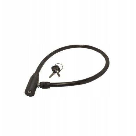 Lucchetto Con Codice A Cavo CTM CODE, 1200/12 Mm, Nero Opaco Grigio P226822