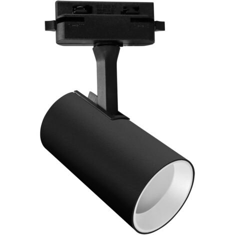 Apparecchio di illuminazione a binario GU10 35W nero Luther TRA Ideus 04085 (1/2)