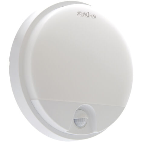 Plafoniera con sensore di movimento LED bianco 15W 4100K IP54 Pedro LED Ideus 037934 (1/2)