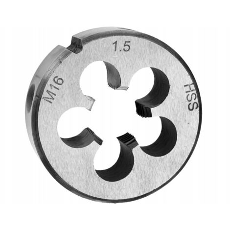 FILIERE TONDE FILETTATURA METRICA ISO FINE, CONF. DIN 13 - METRICO FINE Mf Tolleranza 6g Hss Imbocco Normale 9357g