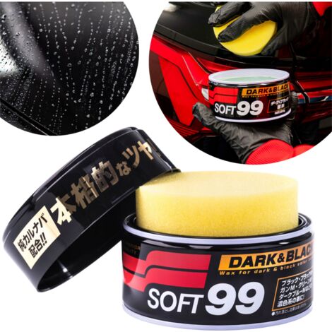 Rivestimento idrofobico in cera nera scura per auto scure 300 g SOFT99