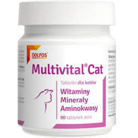 DOLFOS MULTIVITAL Cat PER GATTI 90 mini compresse VITAMINE