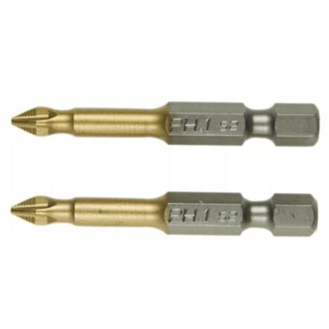 PUNTE PER CACCIAVITE A CROCE PH3 X 50 Mm 2 Pezzi BIT COM BITS punte-per-cacciavite-a-croce-ph3-x-50-mm-2-pezzi-bit-com-bits