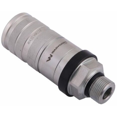 Attacco rapido idraulico WIA3CV (3CFPV) 68 l/min EURO M22x1.5 (1/4)