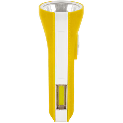 Torcia LED ricaricabile Tedi 3W+3W gialla Ideus 03935 (1/2)