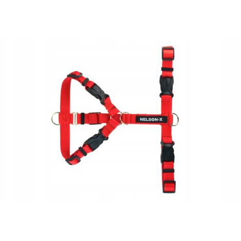 IMBRACATURA EASY GUARD WALK PER CANI DI GRANDE TAGLIA NELSON-X 4 FIBBIE TAGLIA XL (1/5)