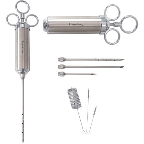 Siringa per marinatura della carne 60ml acciaio KLAUSBERG KB-7842 (1/5)