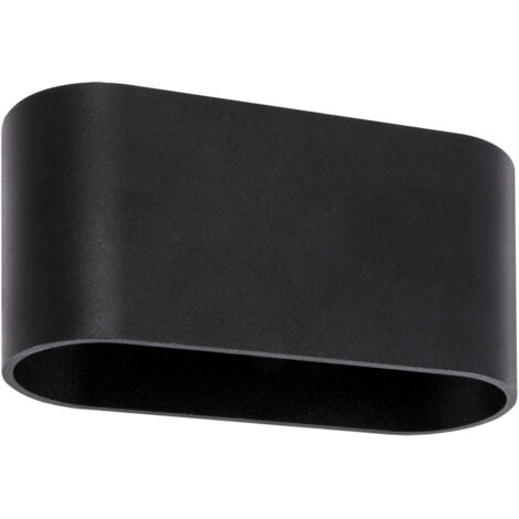 Lampada da parete decorativa bifacciale nera Tobias G9 35W Ideus 03961 (1/2)
