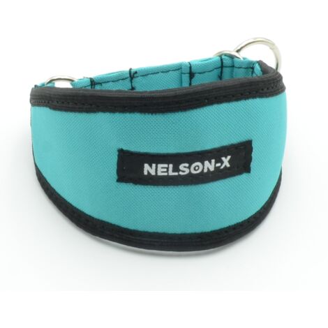 COLLARE A STROZZOLAMENTO PER LEVRIERO NELSON-X FERRO TAGLIA 35 cm PRODUTTORE POLACCO (1/5)
