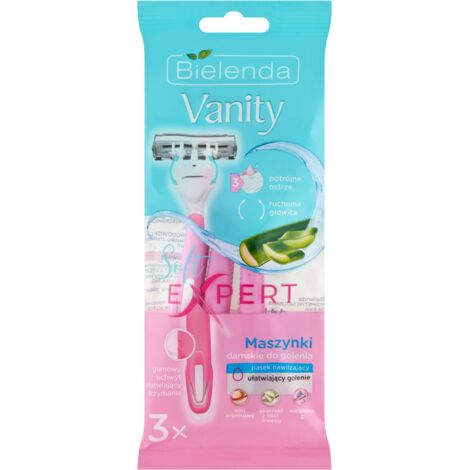 BIELENDA Vanity Soft Expert - 3 rasoi - Rasatura liscia