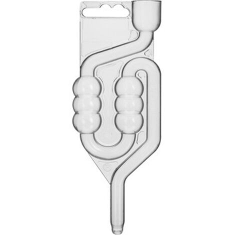 Onebom Airlock Fermentazione Tipo S (3 Pezzi) Con Occhielli: Doppia Bolla Per Vino, Birra E Crauti