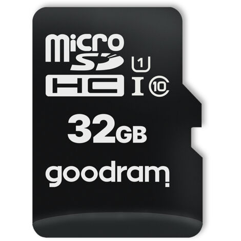 Scheda di memoria microSDHC GOODRAM da 32 GB M1A4 UHS-I + adattatore (1/4)