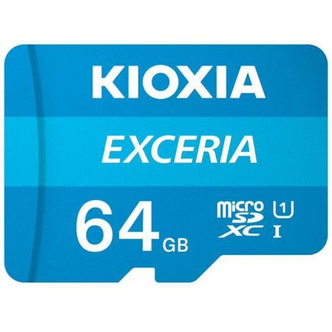 KIOXIA Exceria M203 microSDXC 64GB UHS-I U1 - scheda di memoria (1/2)