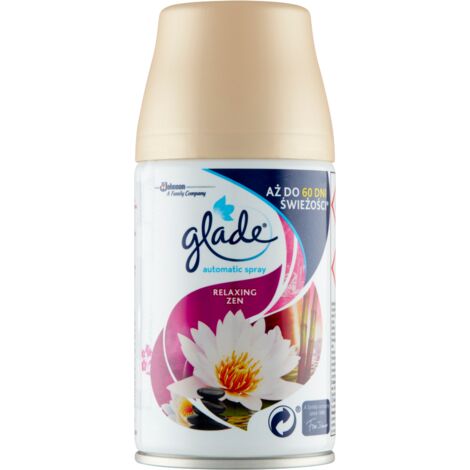 Glade 3 Ricariche Spray Automatico Relaxing Zen - 269 Ml Ciascuna - Profumazione Ambiente