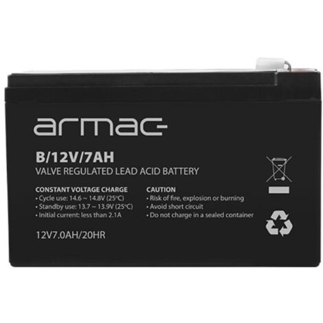 Batteria Armac VRLA AGM 12V/7AH universale (1/2)