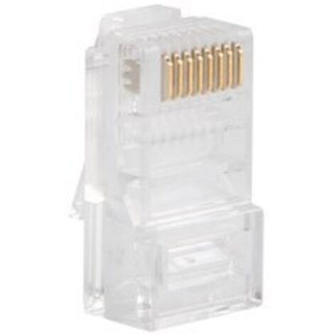 Connettore di rete Lanberg PLU-5000 RJ-45 8P8C cat. 5e UTP, 100 pezzi (1/4)