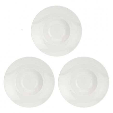 WMF Set di 3 insalatiere Taverno, posate da insalata in vetro, acciaio inossidabile Cromargan lucido, lavabile in lavastoviglie, diametro 25 cm