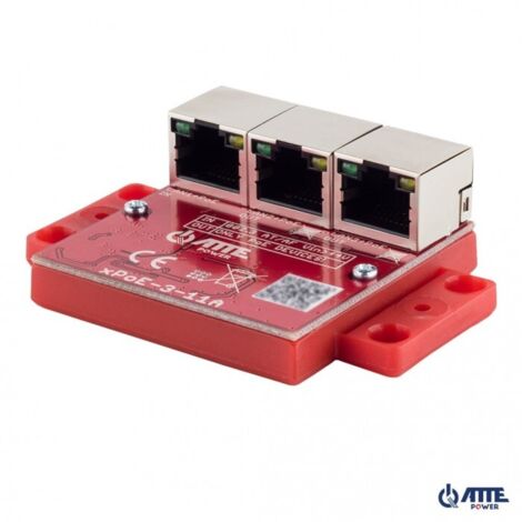 Switch/estensore POE xpoe-3-11A a 3 porte (1/4)