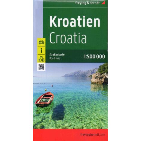 Freytag&Berndt - Mappa della Croazia 1:500.000: Auto, GPS, Vacanze