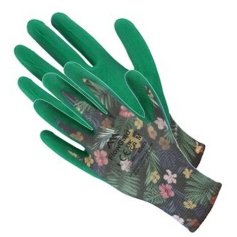 Bradas Guanti Da Giardinaggio Protettivi Taglia 10 – Rivestiti In Lattice, Morbidi E Resistenti, Tessuto In Poliestere, Colore Nero/Arancione - 3