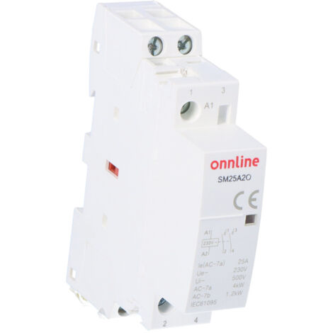 Contattore 32A 3 Poli NO – 380Vac, Bobina 24Vac 50/60Hz, Per Uso Industriale E Domestico, Conforme IEC60947-4-1
