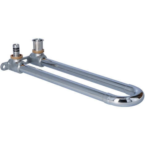 sourcing map - Raccordo a gomito in ottone, 16 mm x G1/2, filettatura maschio ad angolo retto con morsetto in acciaio inox