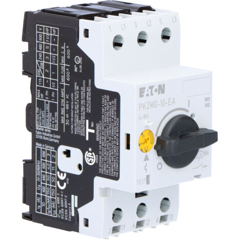 Interruttore automatico per motori PKZM0-10-EA 3P 4kW 6.3-10A 189903 (1/4)