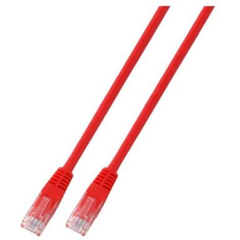 Cavo di rete CAT 5e - Cavo Patch Ethernet RJ45 UTP Rosso da