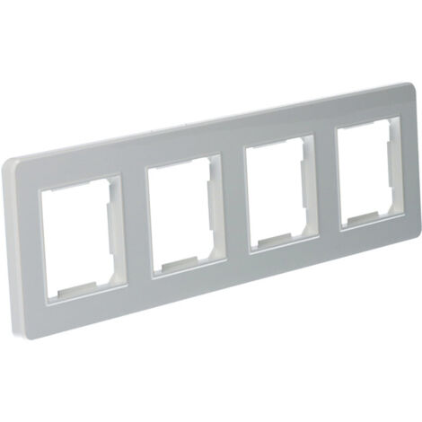 Placca Per Interruttore Legrand Bianca – 1 Modulo, Con Meccanismo Otturatore