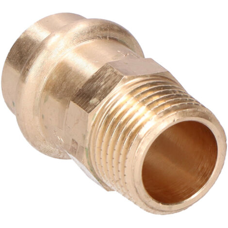 Nipplo Doppio In Ottone 1/2” (13 Mm) - Vite Di Collegamento Con Doppia Filettatura Esterna