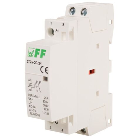 Modulo Contatti Contattore modulare ST25-20/24 Contattore modulare 2NO contatti I=25A ...