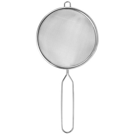 SCOLAPIATTI DA CUCINA IN ACCIAIO PER FARINA E ZUCCHERO A VELO 8 CM