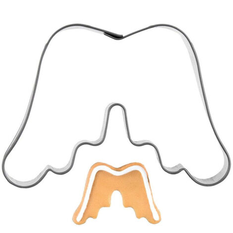 Cookie cutter steel wings 7 cm