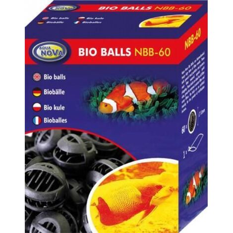 Aqua Nova Bio Balls 60 pezzi - inserto filtrante