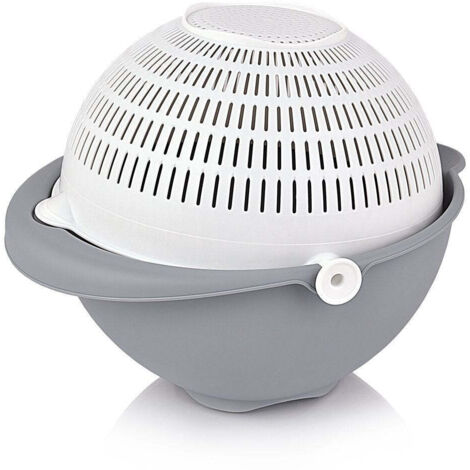 Colino da cucina con ciotola girevole da 25 cm