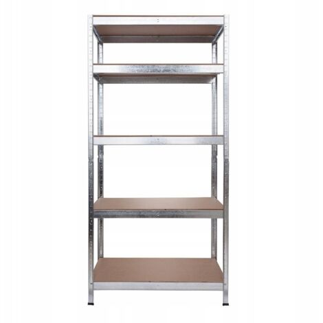 Scaffalatura metallica per magazzino 180x70x30 175kg/5p TM SMART REGALY