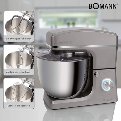 Planetary Kitchen Probot impastatrice, frullatore, mixer, 3 ugelli, 6,3 l, 1200w (1/5)