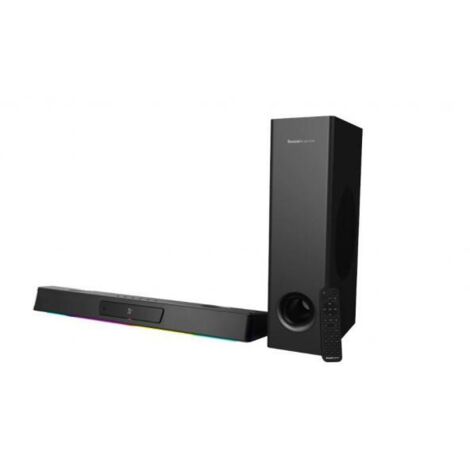 Creative Sound Blaster Katana V2X - Sistema audio da tavolo 2.1 con Bluetooth, controllo tramite app, 90 Watt, Nero (1/4)