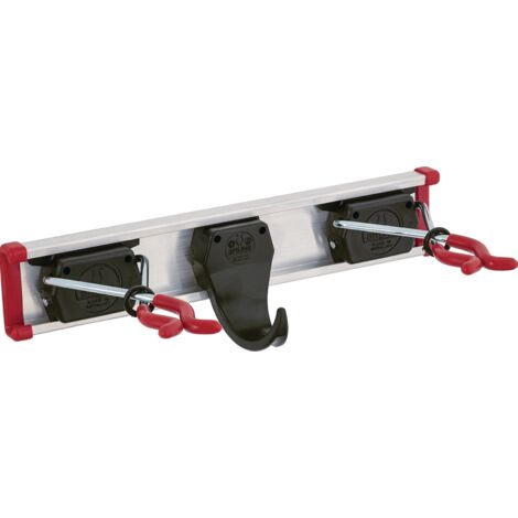 Strumento di guida per macchina, lunghezza 300 mm, gancio 1, supporto 2, in alluminio