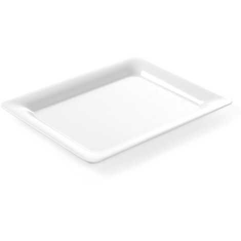 Vassoio da buffet per alimenti in melamina GN1/2, altezza 20 mm, bianco - Hendi 566015 (1/3)