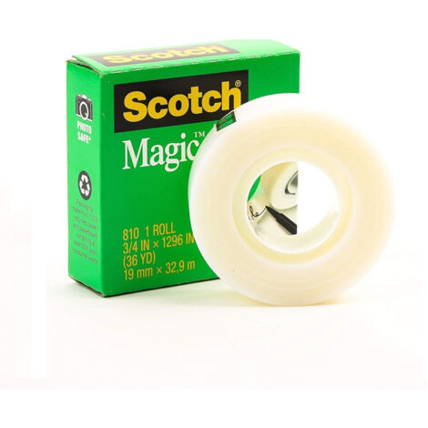 Nastro adesivo Scotch Magic 810 19 mm/33 m 3M-70005242196 (1/5)