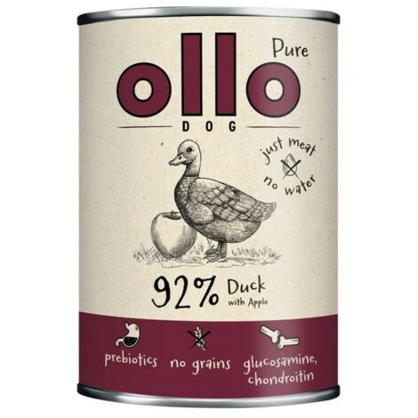 Ollo Pure Duck with Apple 8x400g (1/5)