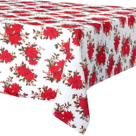 Tovaglia natalizia antimacchia 180x130 cm (1/5)