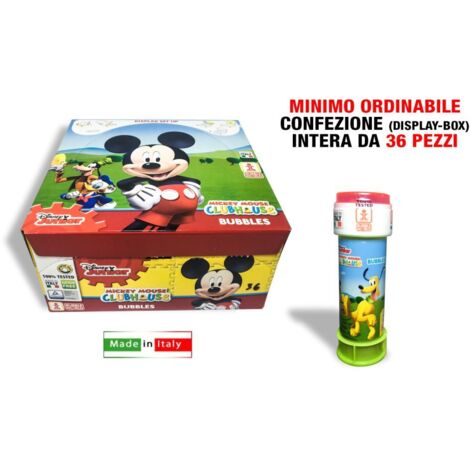 Saponetta per bambini Topolino - Divertimento di compleanno con Topolino - 60 ml