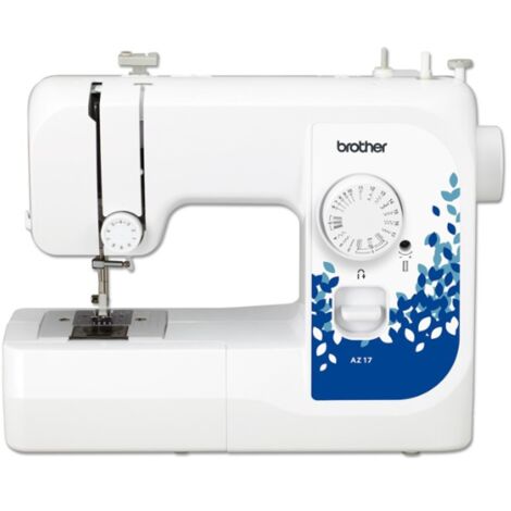Brother Serie AZ, Plastica/Metallo, Bianco, Blu, 17 Stiche (1/5)